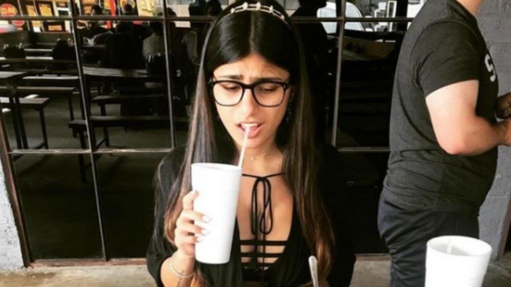 Mia Khalifa, comentarista deportiva y exactriz pornográfica. Foto: Instagram (@miakhalifa)