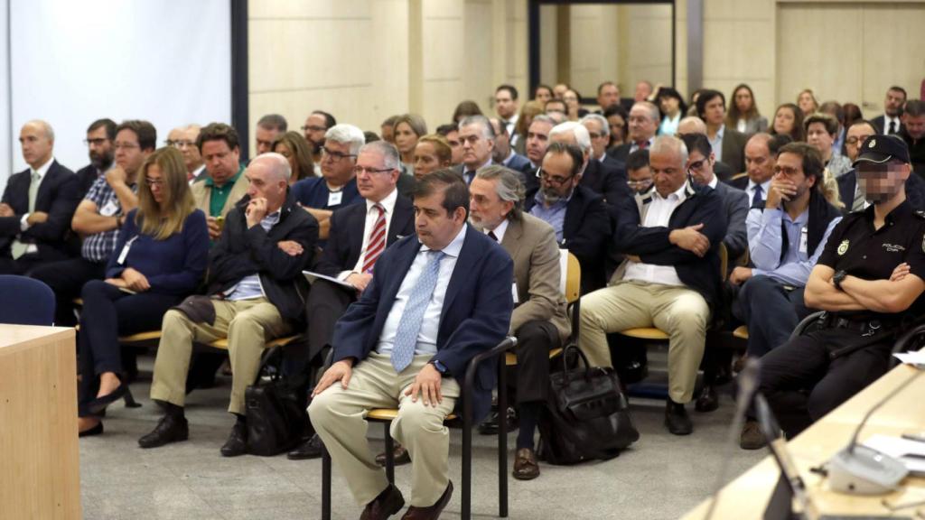 Primera sesión del caso Gürtel en la Audiencia Nacional.