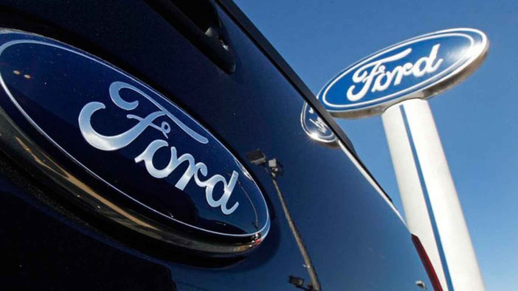El logo de Ford, en una imagen de archivo.