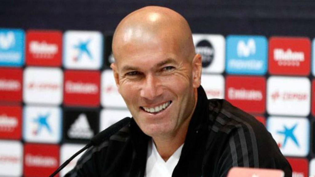 Zidane, en rueda de prensa