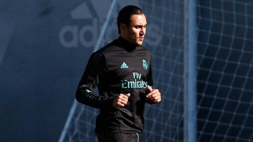 Keylor vuelve a los entrenamientos