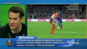 Quim Domenech reconoce el ofrecimiento del padre de Neymar al Madrid. Foto: Twitter (@elchiringuitotv)