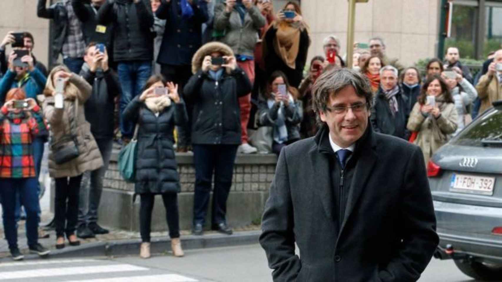 Carles Puigdemont en Bélgica.