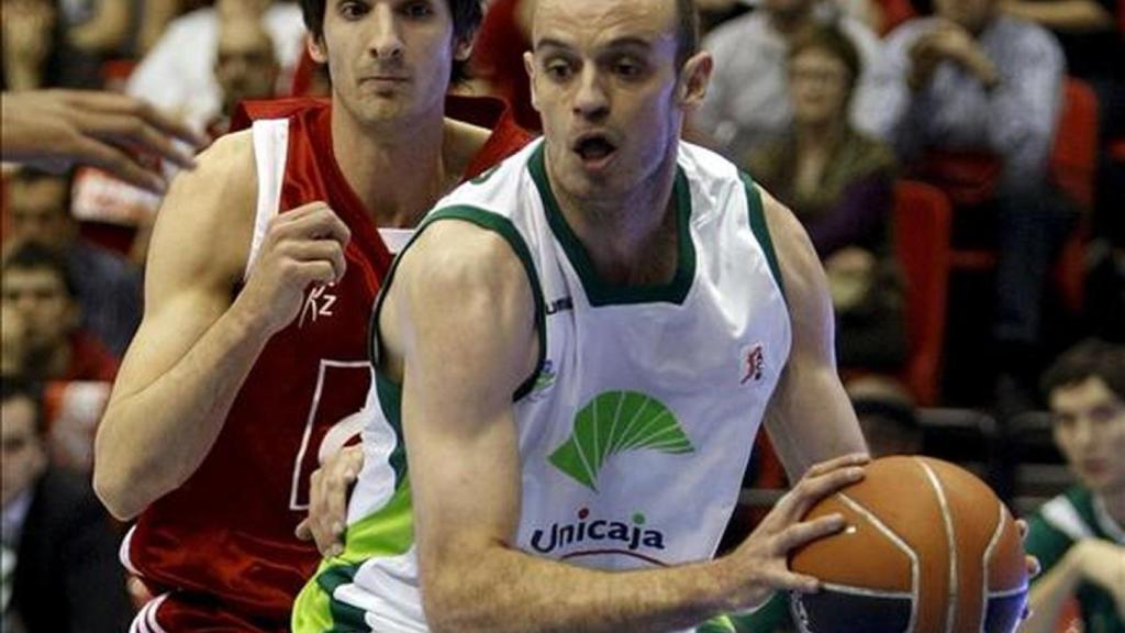 Carlos Jiménez con Unicaja.