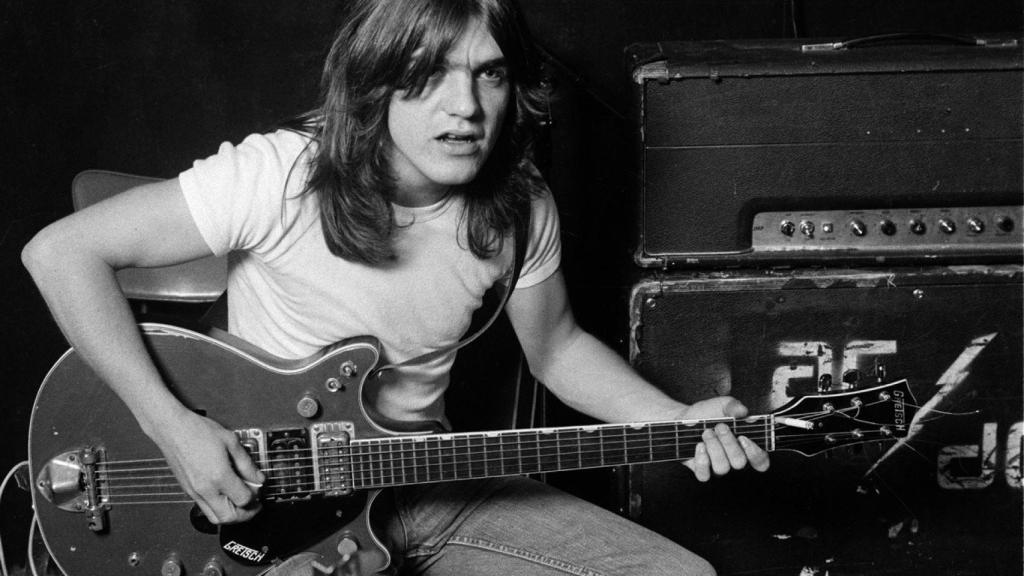 Malcolm Young en una foto de archivo