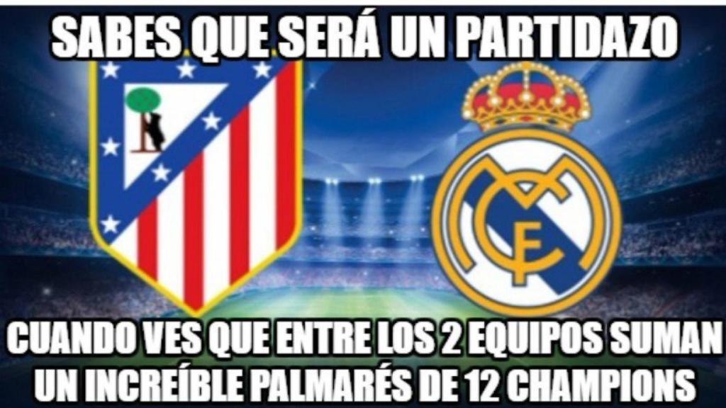 Meme del Atlético - Real Madrid