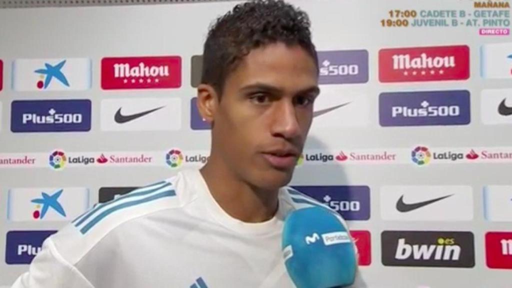 Varane en zona mixta