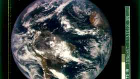Una foto de la Tierra tomada desde el espacio en 1967.