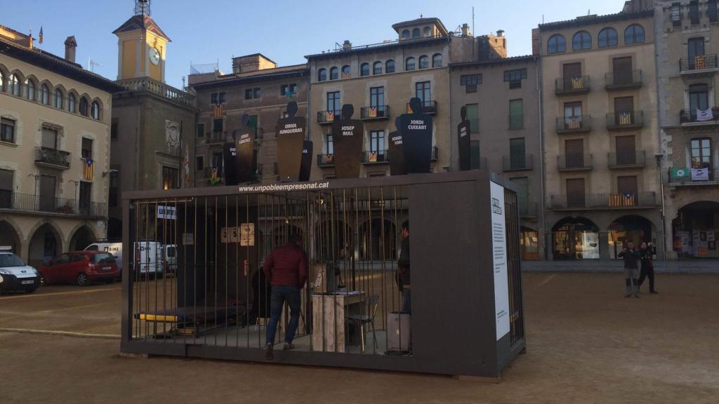 Las celdas e encuentran ubicadas en la plaza mayor de Vic