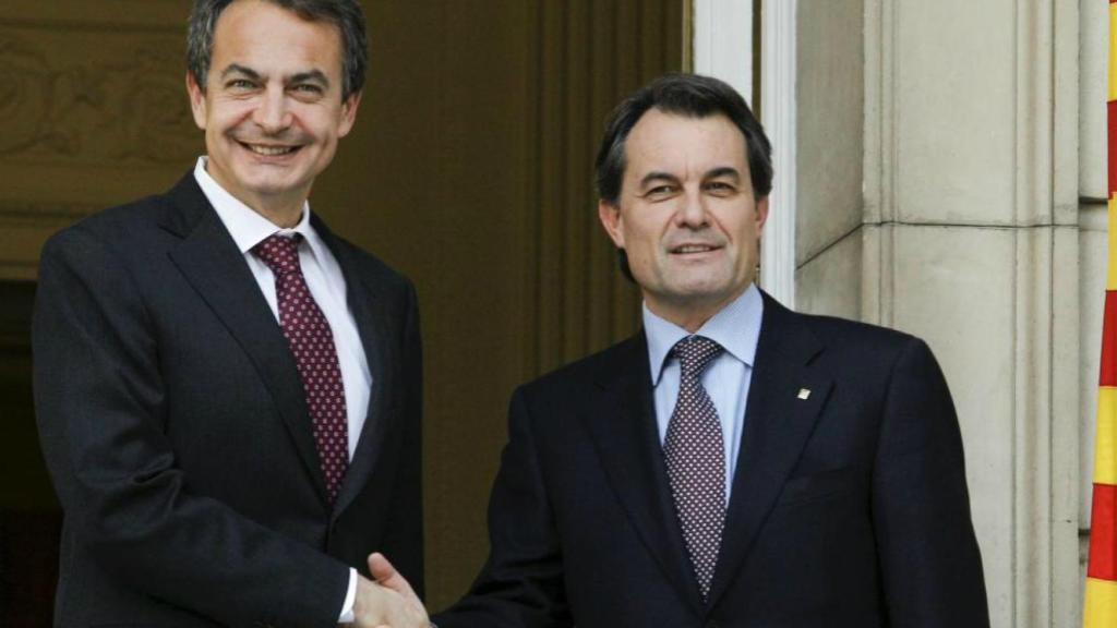 Zapatero y Artur Mas.