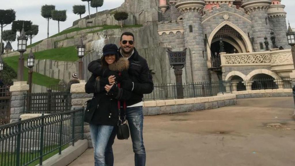 Antonio Velázquez y Marta González en Disneyland París