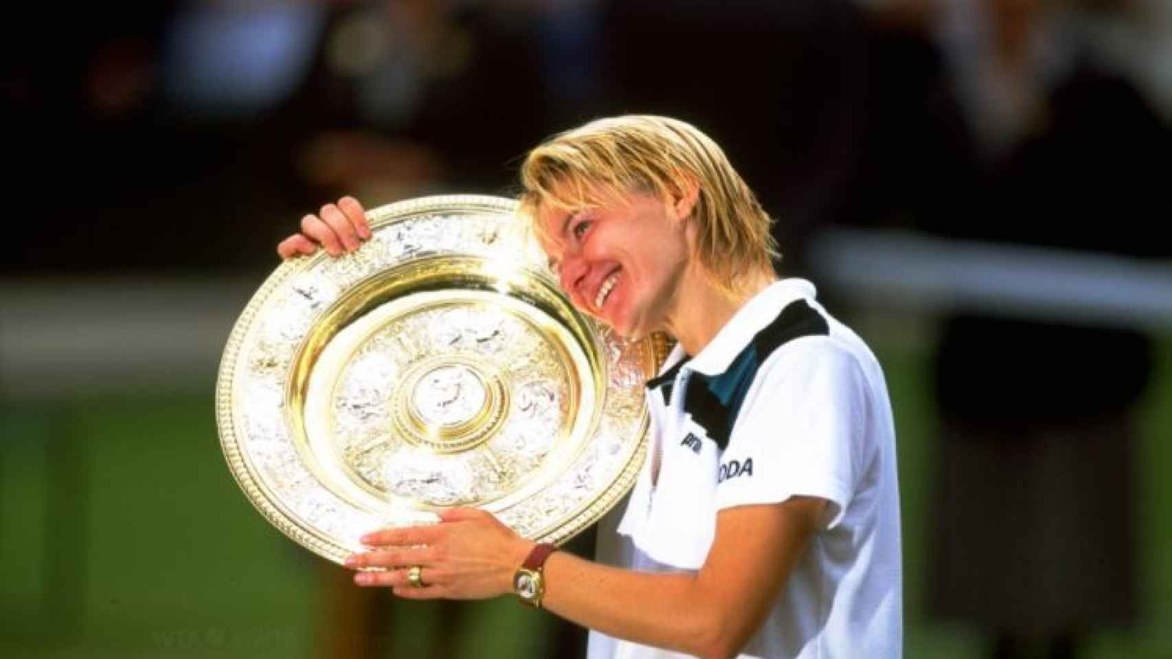 Jana Novotna, campeona de Wimbledon en 1998.