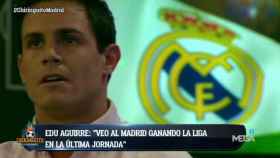 Edu Aguirre ve al Real Madrid ganando la Liga en la última jornada. Foto: Twitter (@elchiringuitotv)