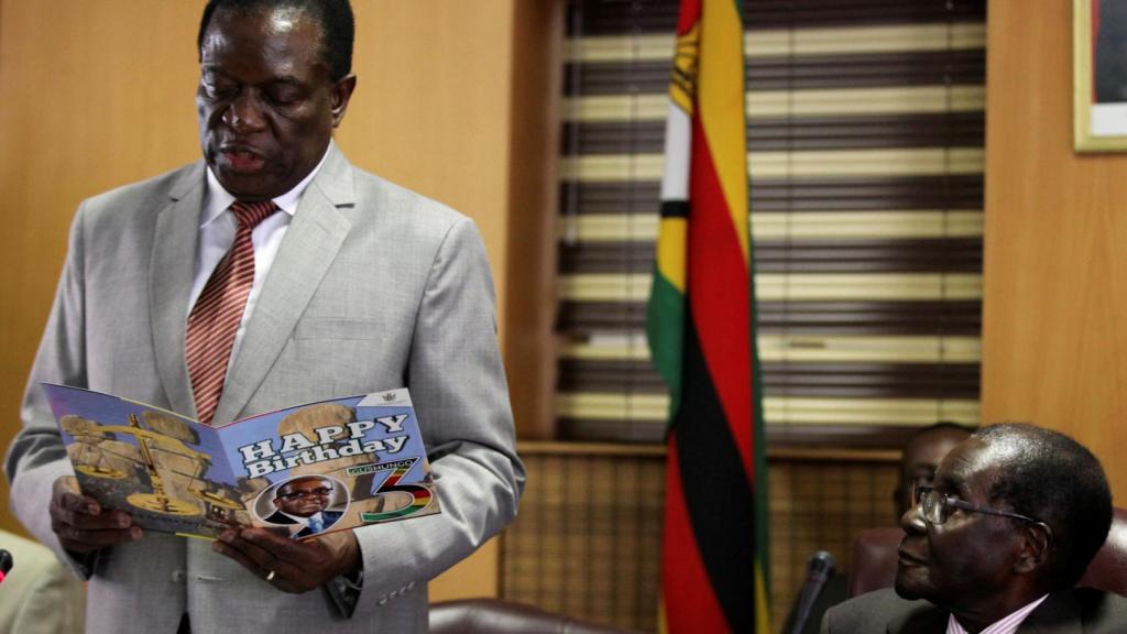 Emmerson Mnangagwa, en una imagen de archivo