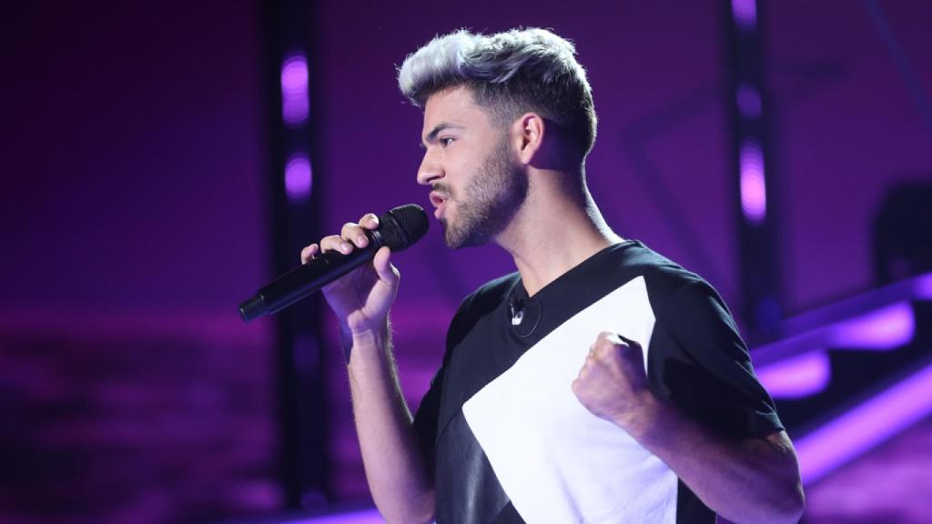 Agoney en 'Operación Triunfo'.