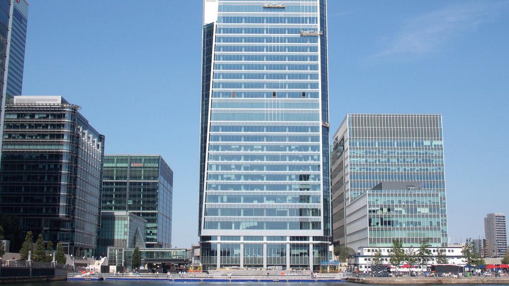 El edificio de la EMA en Canary Warf, Londres.