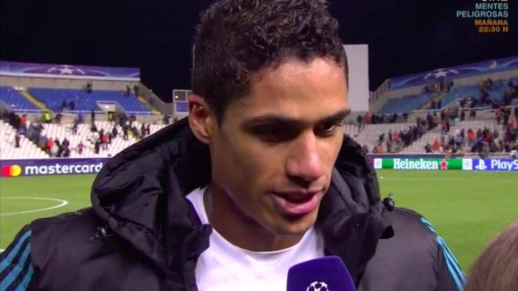 Varane habla después del partido