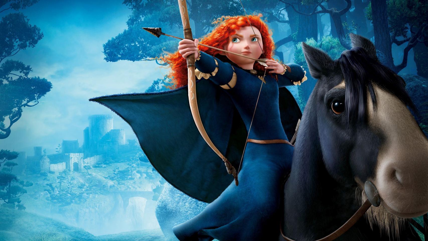 Brave, la única película de Pixar codirigida por una mujer.