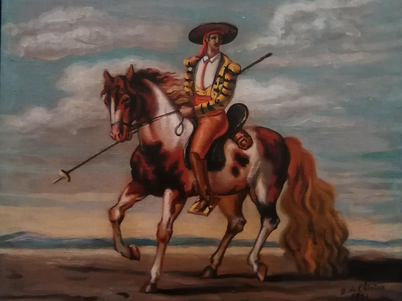 Picador, una de las obras más absurdas de la exposición.