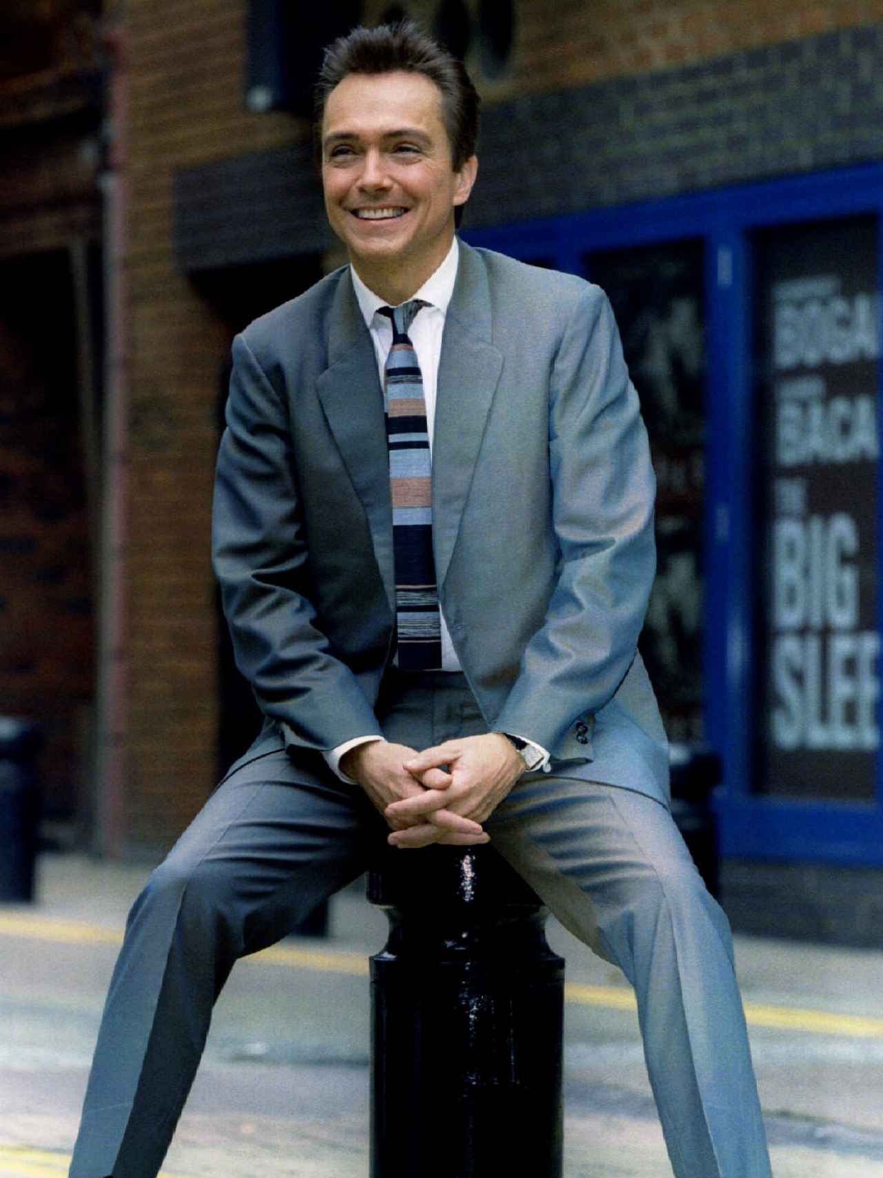 David Cassidy posa en una imagen tomada en 1995.
