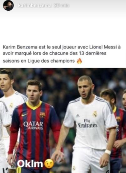 Benzema y Messi