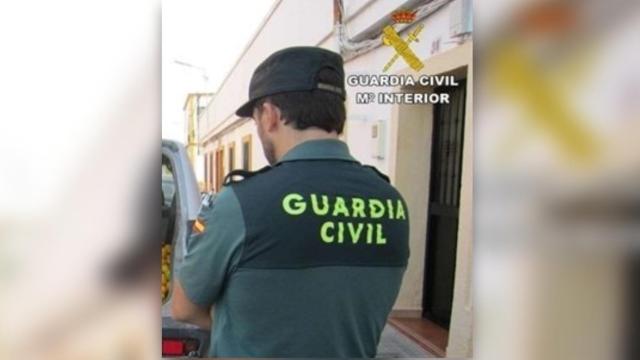 La Guardia Civil se ha hecho cargo del caso.