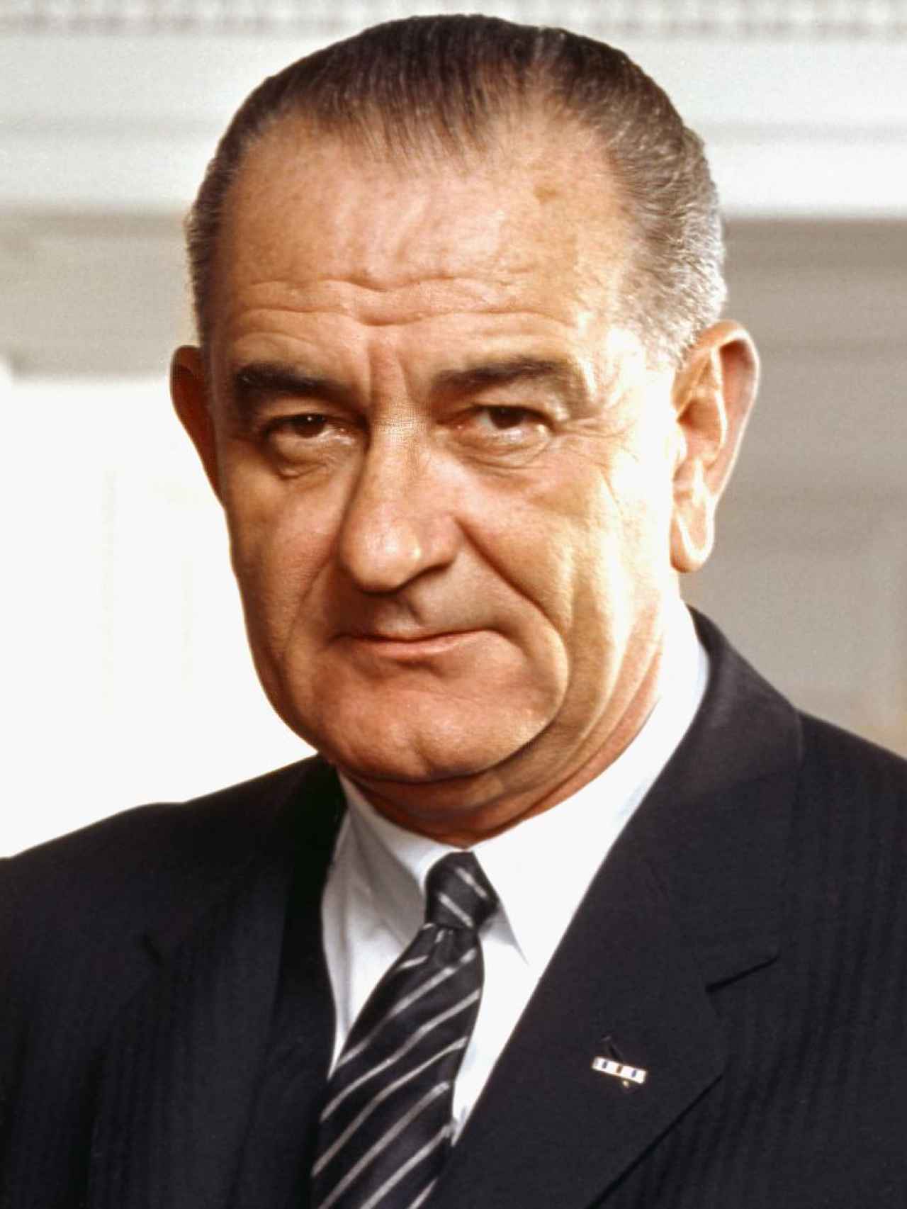 Lyndon B. Johnson, presidente de EEUU que aprobó el envío masivo de tropas a Vietnam.
