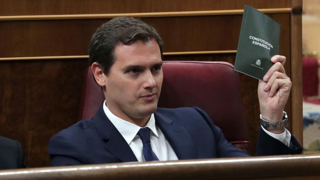 Albert Rivera en el Congreso.