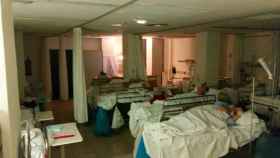 Saturación de pacientes en las Urgencias de La Paz