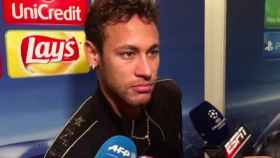 El enfado de Neymar al ser preguntado por el Real Madrid