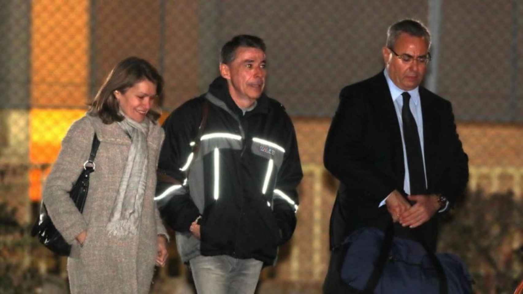 Ignacio González a su salida de prisión.