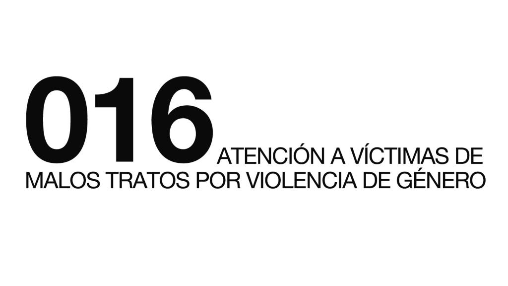 El teléfono de atención a las víctimas de la violencia de género.