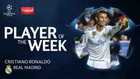 Cristiano, jugador de la semana en Champions League