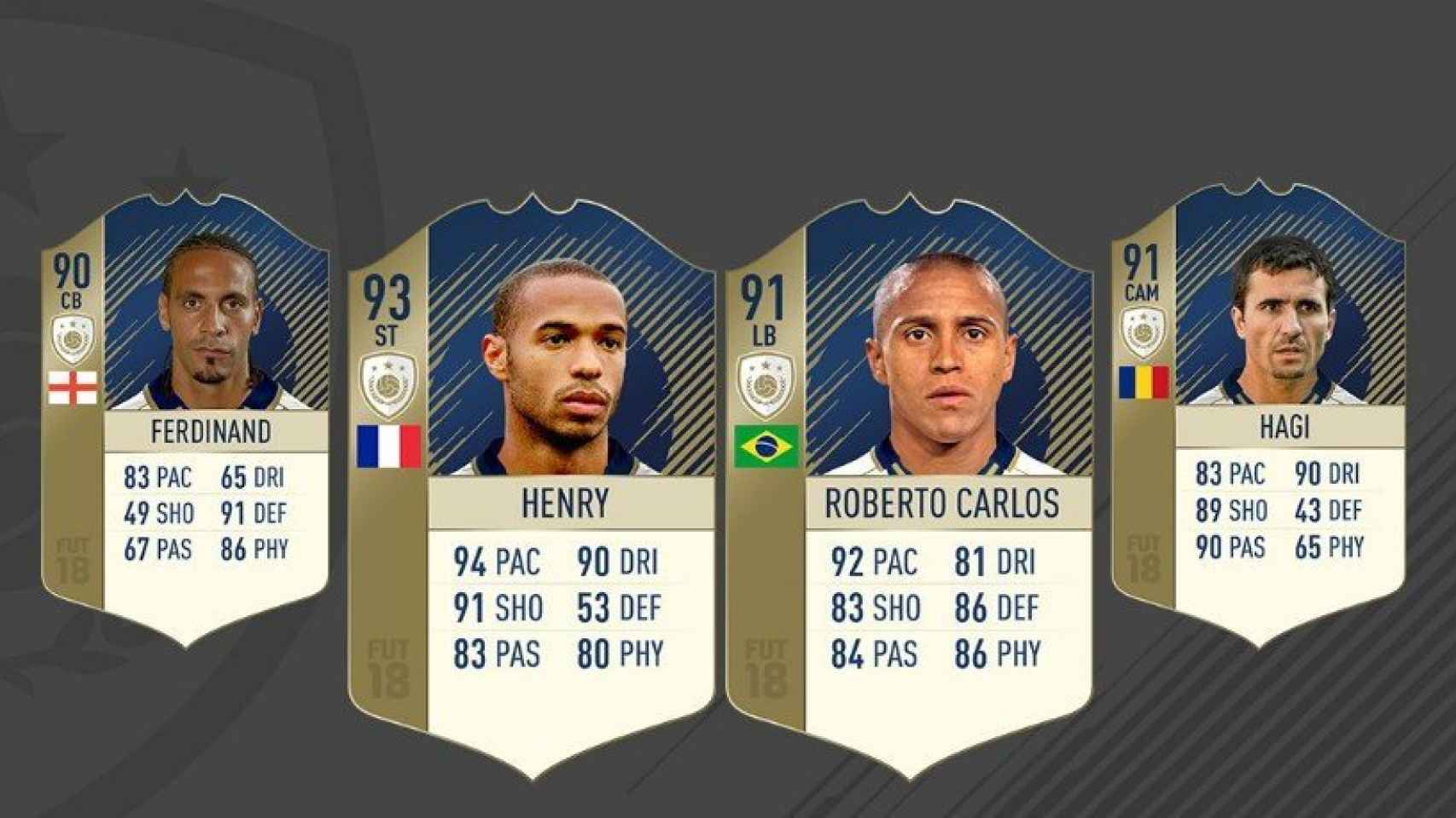 Roberto Carlos, icono en FIFA 18