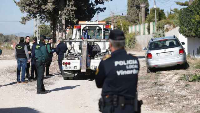 El coche en el que el asesino llegó a Castellón en busca de la víctima.