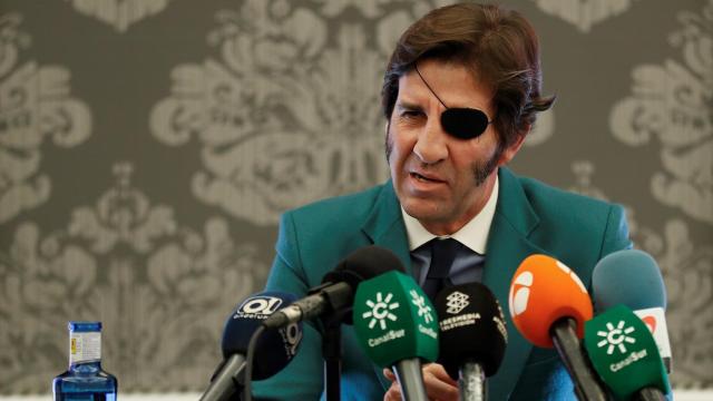 Padilla durante la rueda de prensa en Sevilla