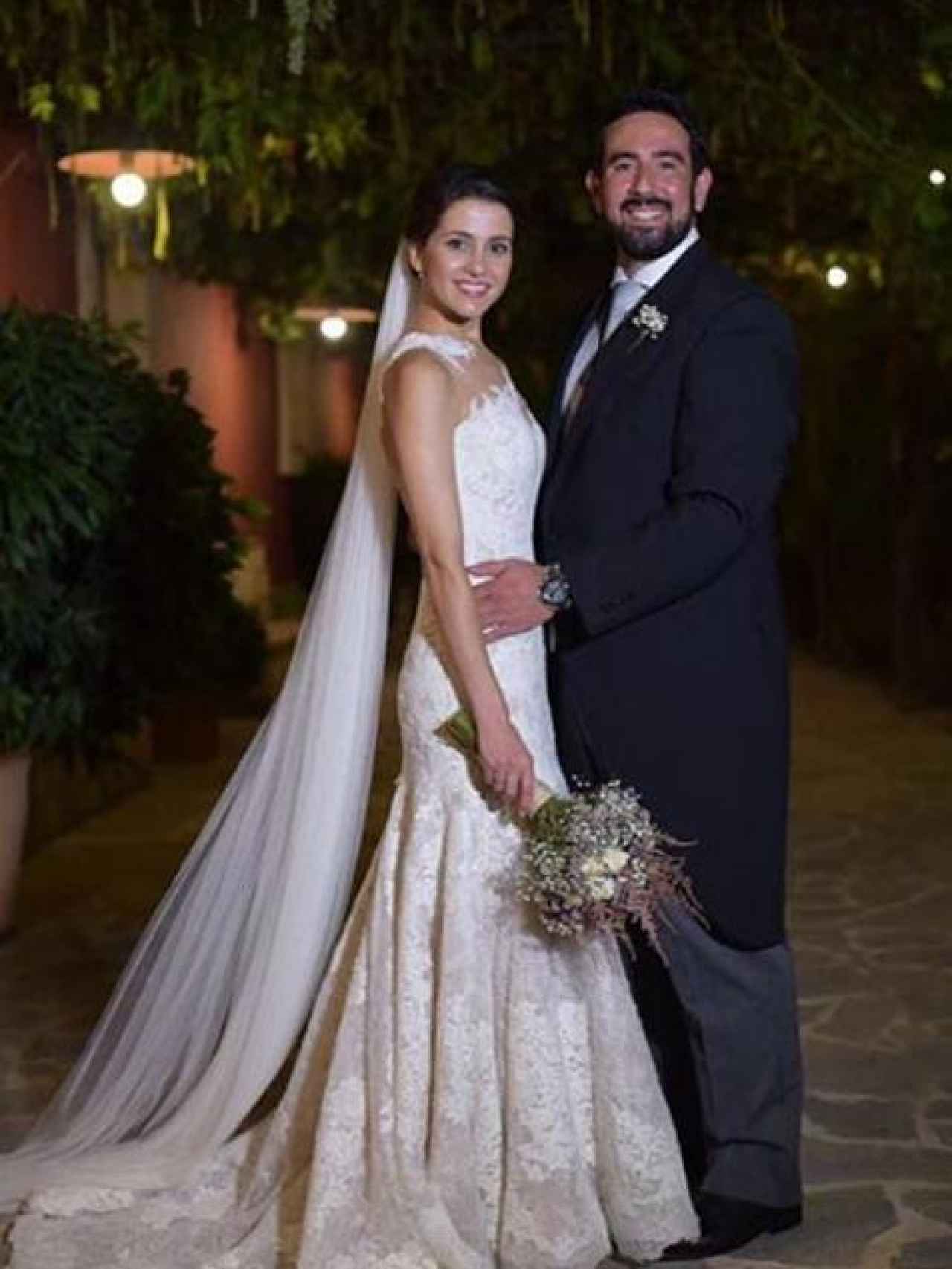 Foto de la boda de Inés Arrimadas con Xavier Cima.