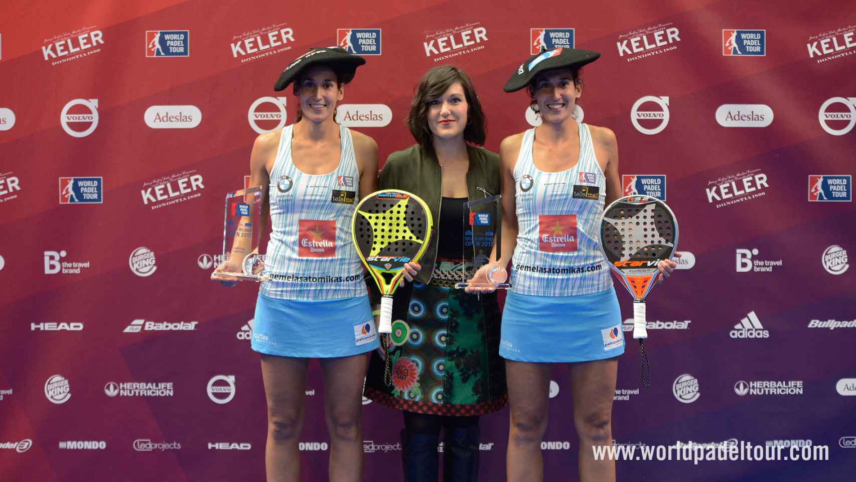 Las hermanas Sánchez Alayeto, campeonas del Keler Bilbao Open 2017