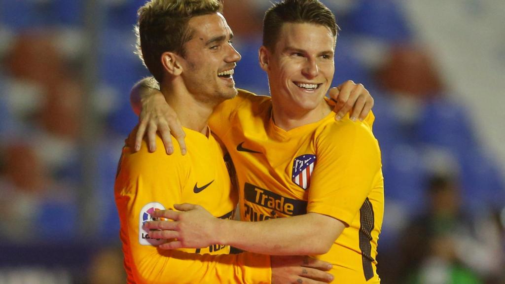 Gameiro y Griezmann.