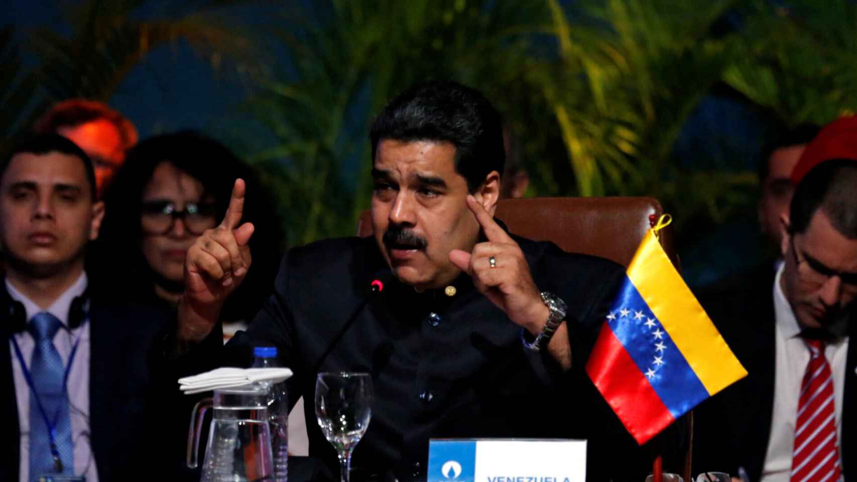 Maduro participó estos días en el congreso de países exportadores de gas