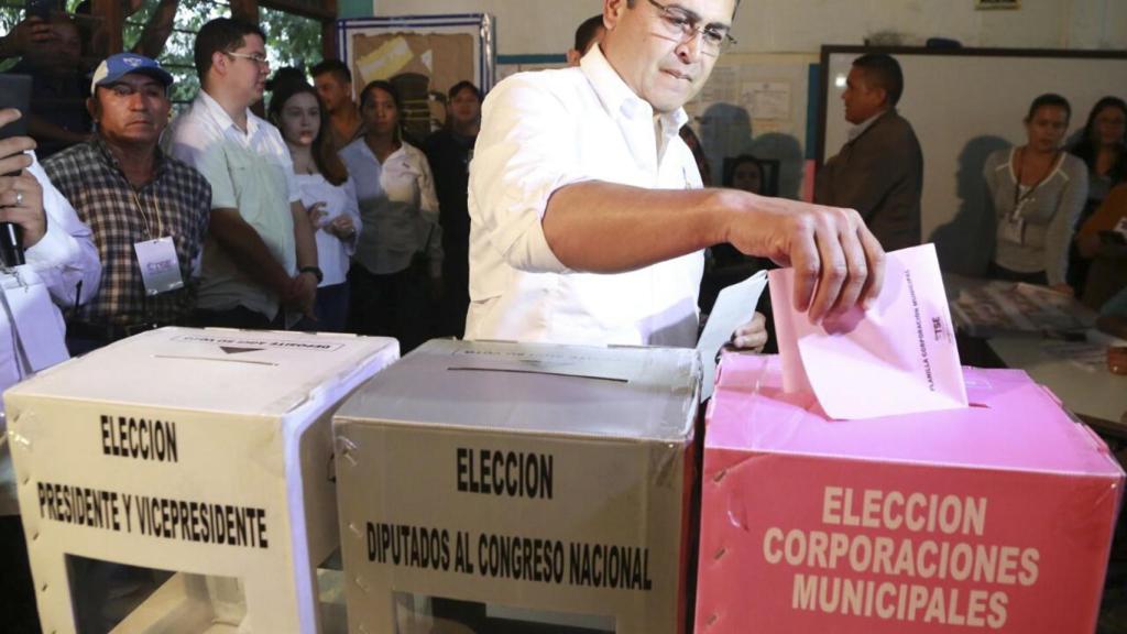 Juan Orlando Hernandez. Foto: EFE