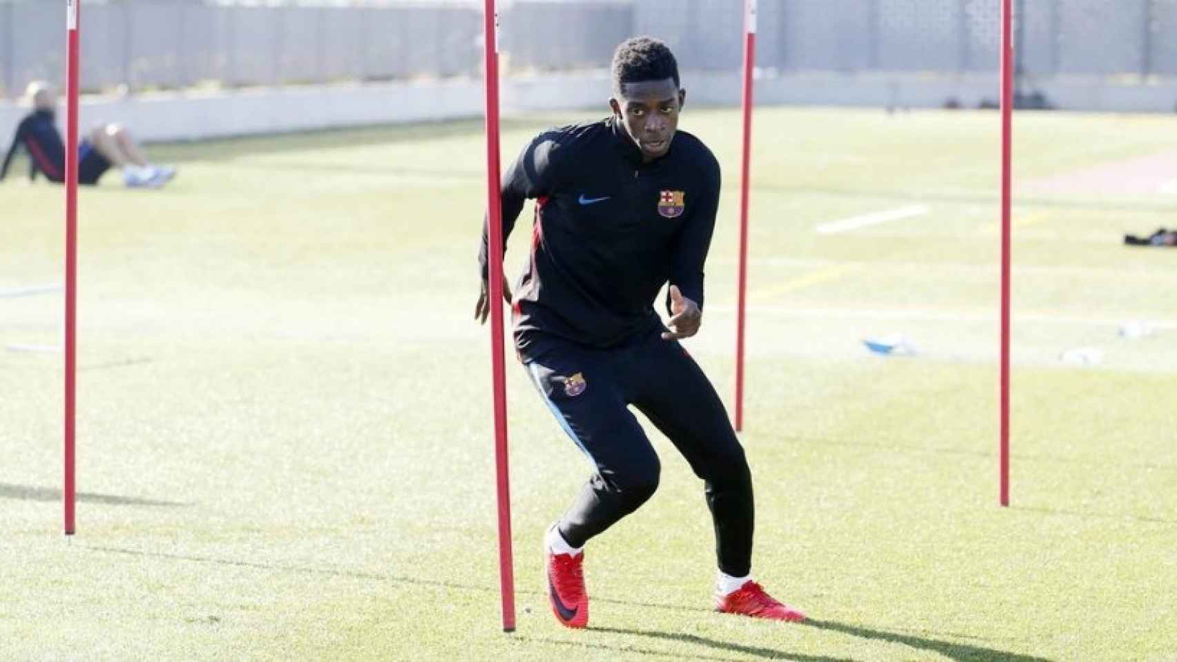 Ousmane Dembélé, jugador del Barcelona, continúa recuperándose. Foto:fcbarcelona.es