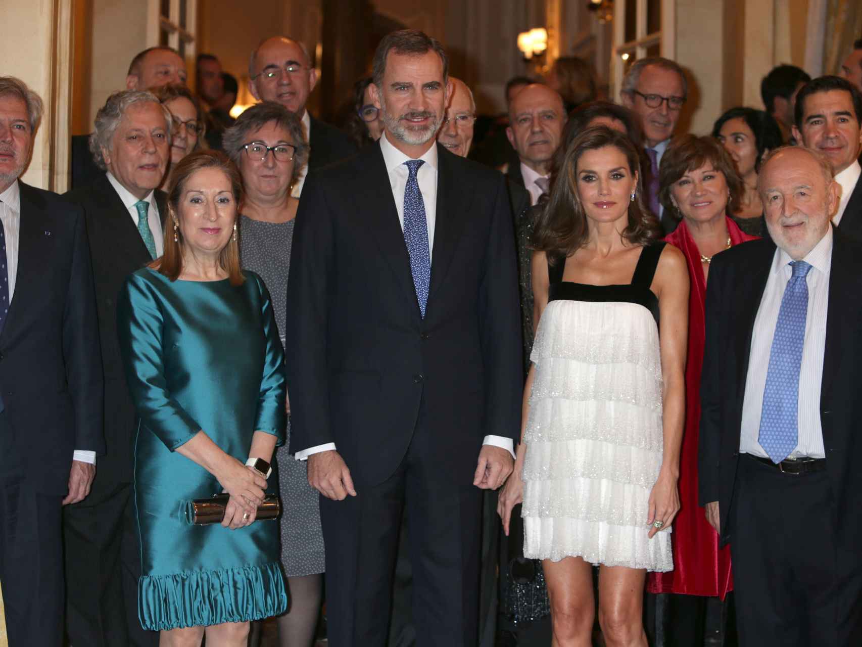 Felipe VI y Letizia en los Premios de Periodismo Francisco Cerecedo.