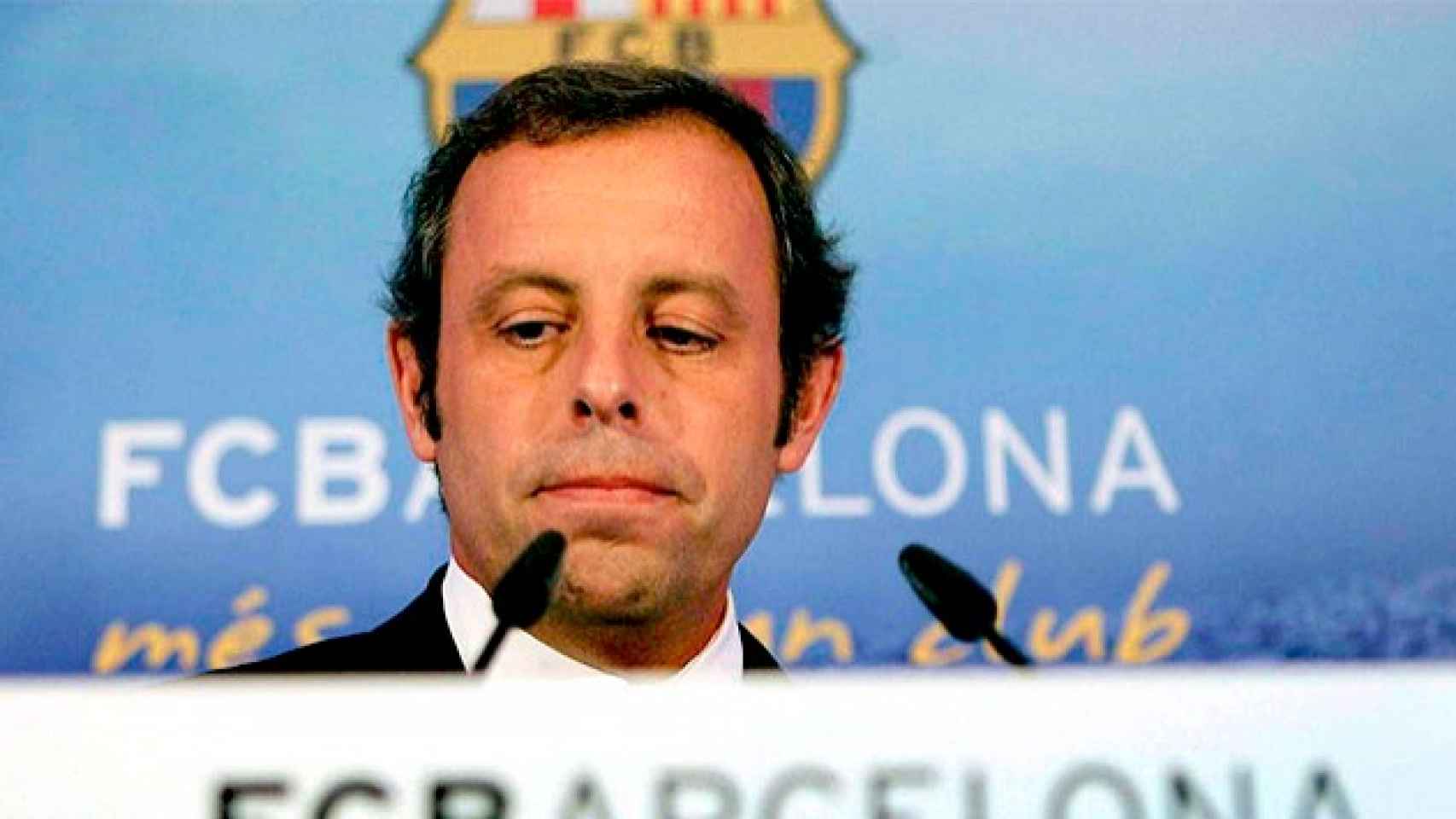 Sandro Rosell, expresidente del Barça.