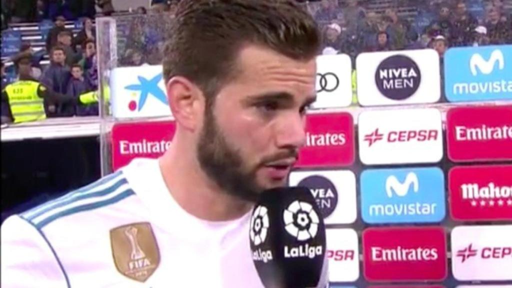 Nacho habla tras el partido