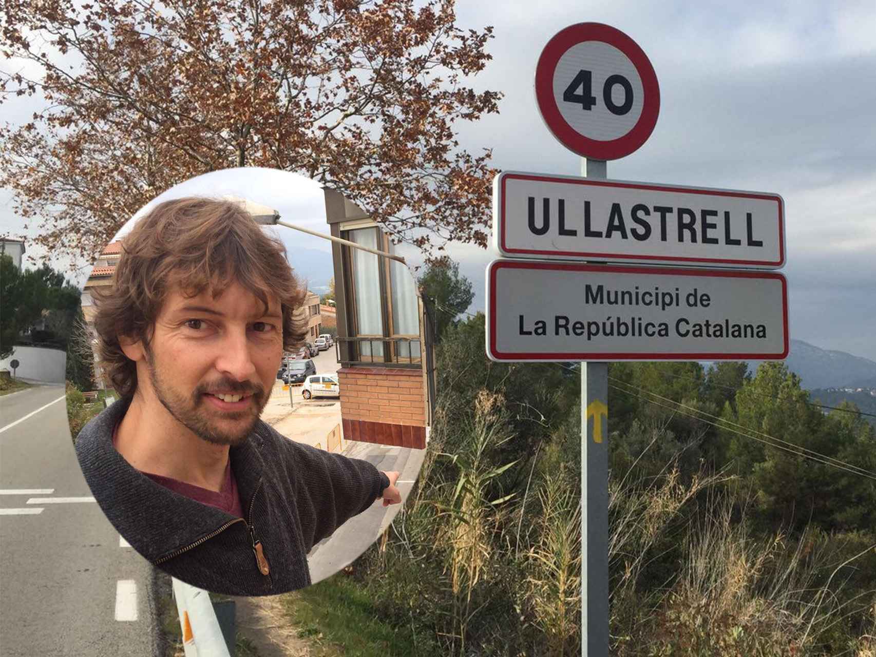 El alcalde de Ullastrell, Joan Ballbé, ha proclamado la República Catalana