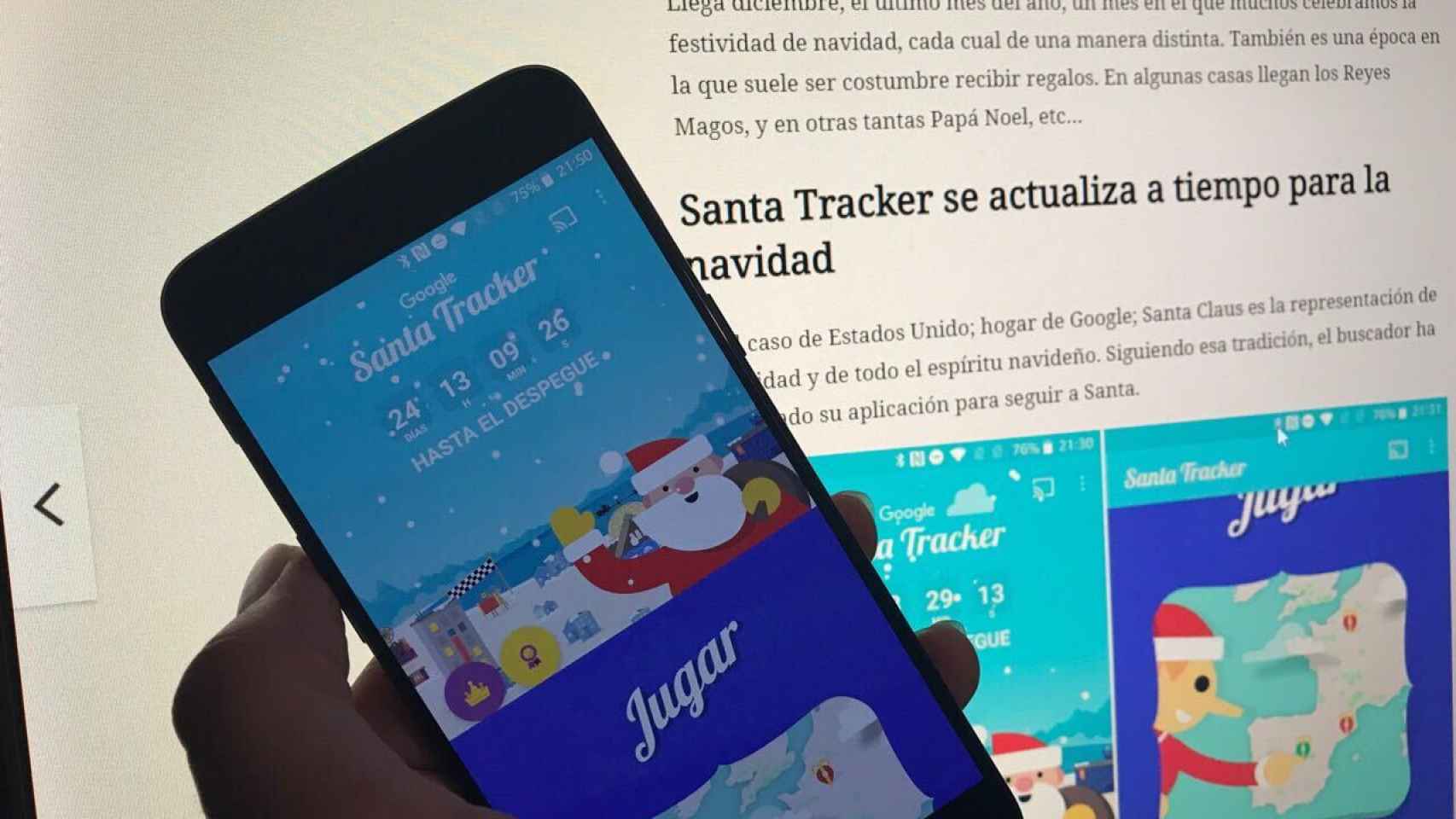 Santa Tracker vuelve una vez más para navidad en tu Android