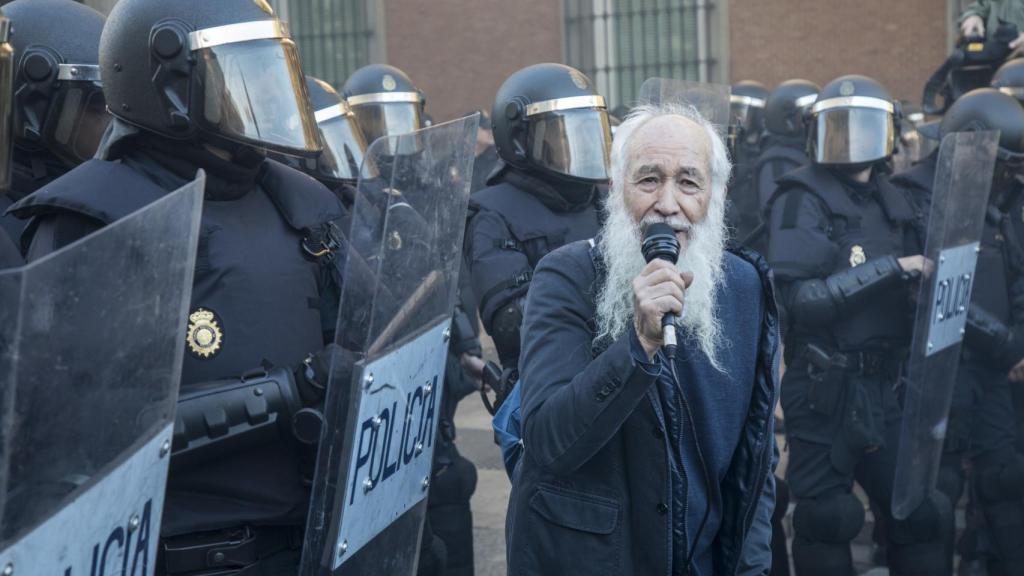 Matías, durante uno de sus discursos.