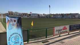 Imagen del estadio Municipal de Lebrija, lugar en el que ocurrieron los hechos.