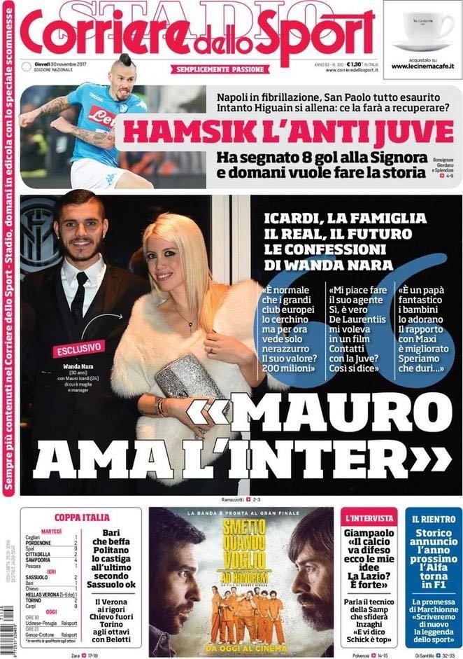 Wanda Nara: ¿El Madrid? Icardi ahora solo mira por el Inter